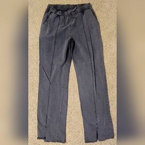 Nasty Gal Wide Leg Sweat Pants